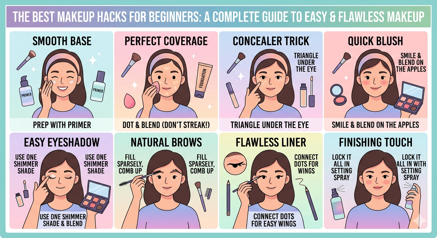 The Best Makeup Hacks for Beginners