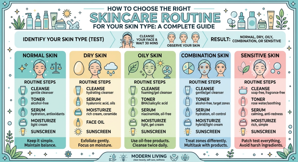 How to Choose the Right Skincare Routine for Your Skin Type
