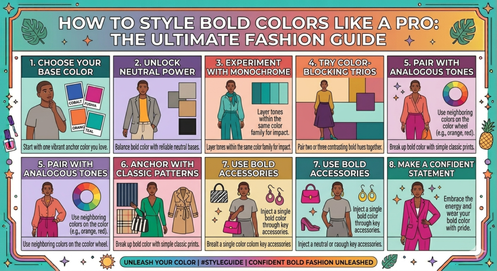 How to Style Bold Colors Like a Pro: The Ultimate Fashion Guide