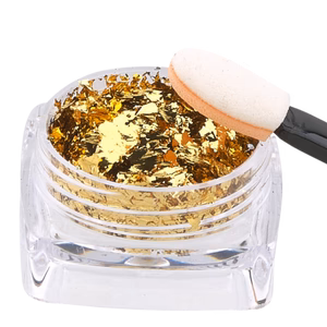 Luxury Metallic Gold Flake Pigment